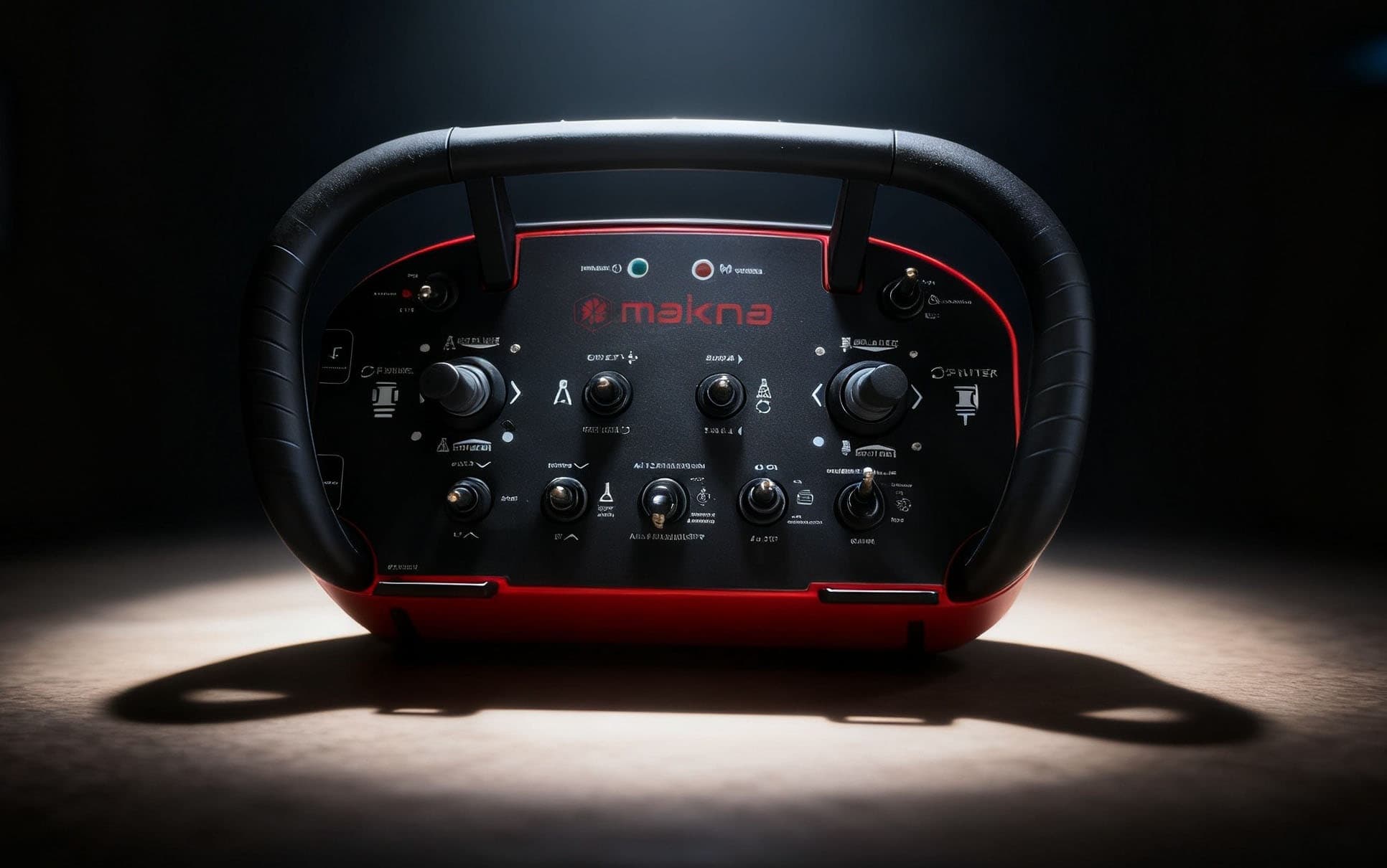 MAKNA hydraulic rock splitter in action, slide 5